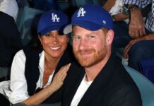 Meghan & Harry Mark Dodgers Win with Love