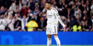 Mbappé Matches Ronaldo’s Record for Most Goals at Real Madrid in a Year