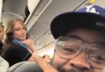 Flight Attendant Diffuses Karen’s Outburst on Frontier Airlines