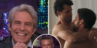 John Hill’s Bold Holiday Wishes for Andy Cohen: ‘Eiffel Towered by the Cast of ‘Heated Rivalry’