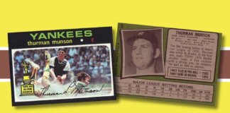 Uncovering the Secrets of the 1971 Topps Thurman Munson Card