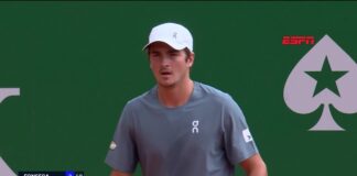 João Fonseca Avança para as Oitavas no Masters 1000 de Monte Carlo ao Vencer Top 30 Francês