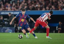 Atlético Seeks to Upset La Liga Leaders Barça in Champions League Quarterfinal