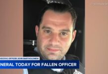 Tribute to Officer John Bartholomew: A Community Unites at Funeral