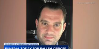 Tribute to Officer John Bartholomew: A Community Unites at Funeral