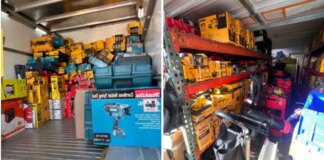 $600K in Stolen Home Depot Tools Recovered by CHP at SoCal Swap Meet